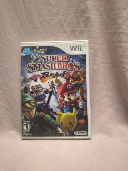 Super Smash Bros. Brawl for Nintendo Wii CIB